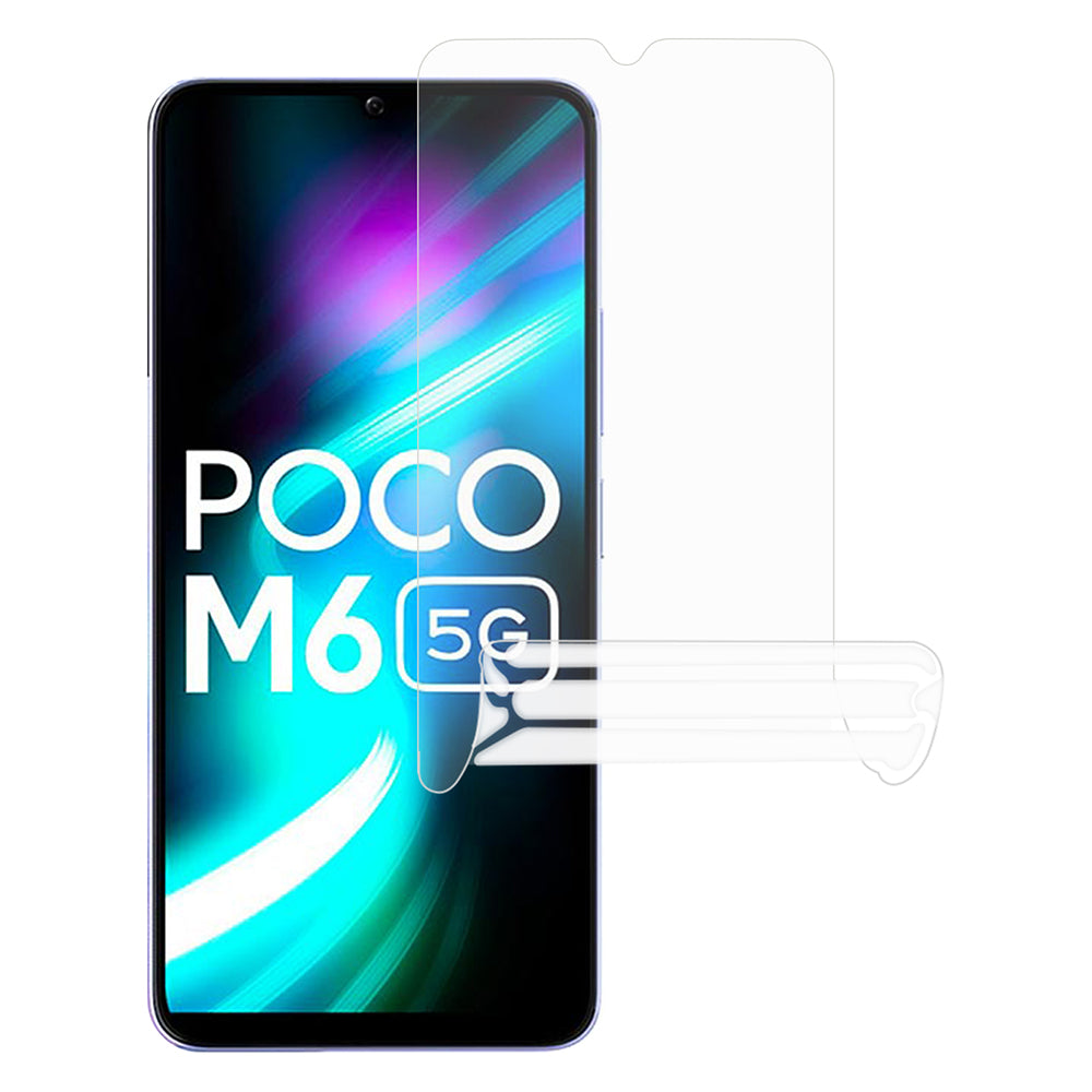 For Xiaomi Poco M6 5G Phone Screen Protector High Definition Soft PET Film For Xiaomi Poco M6 5G Phone Screen Protector High Definition Soft PET Film